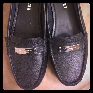 Black, Coach Loafers (Very good condition)